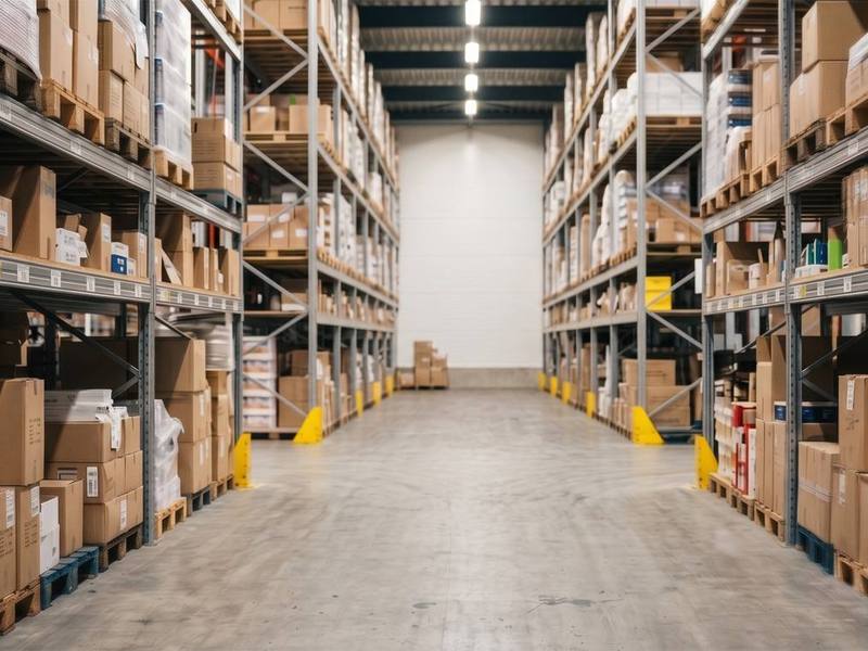 Productiemedewerker aan een productielijn